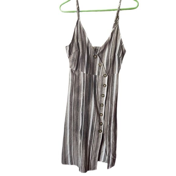 I Joah  size M linen cotton midi sundress. - Picture 1 of 7
